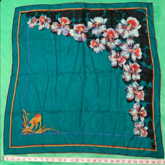 LAVA collection 100% SILK-hand rolled scarf - Picture 2 of 12